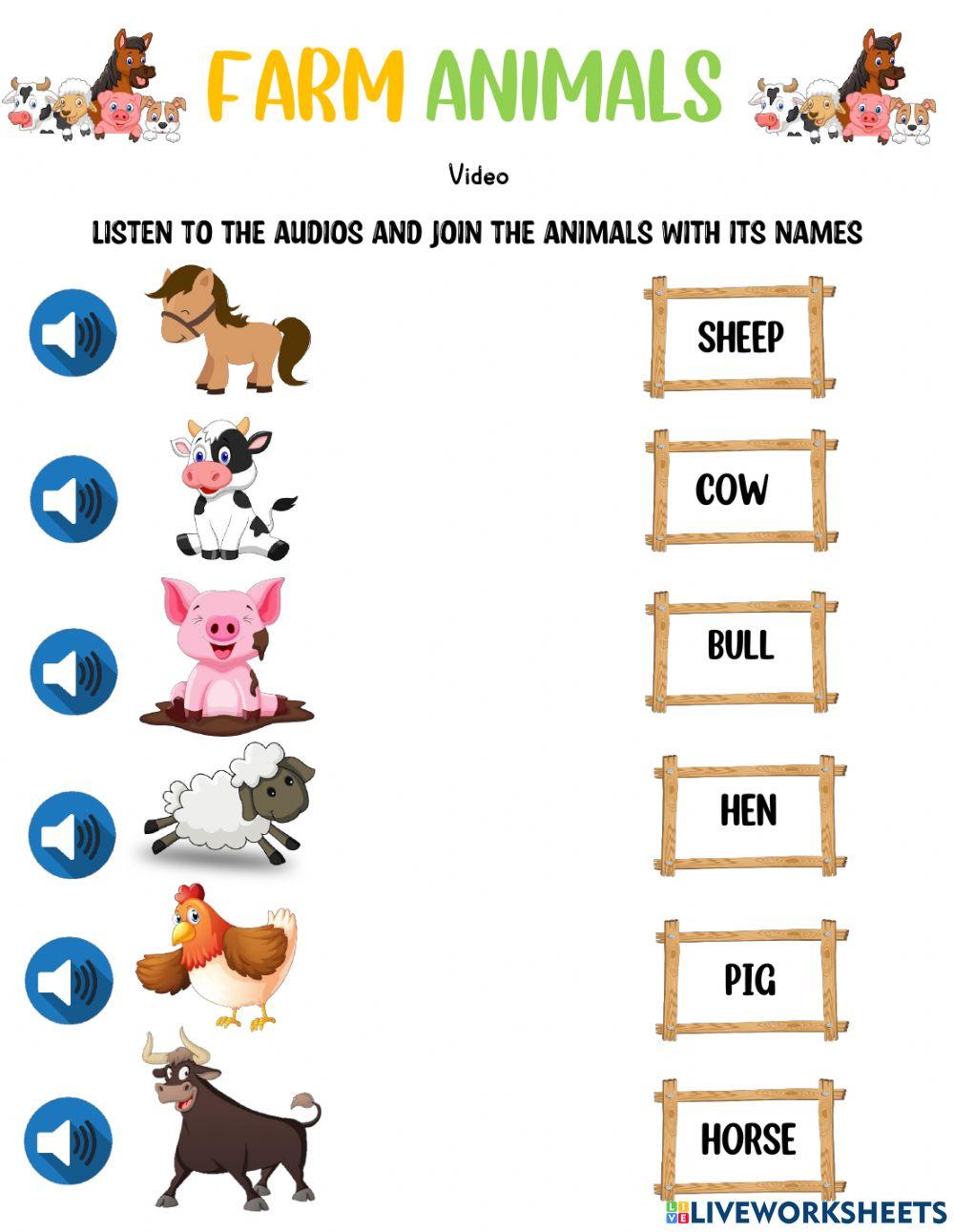 Farm animals