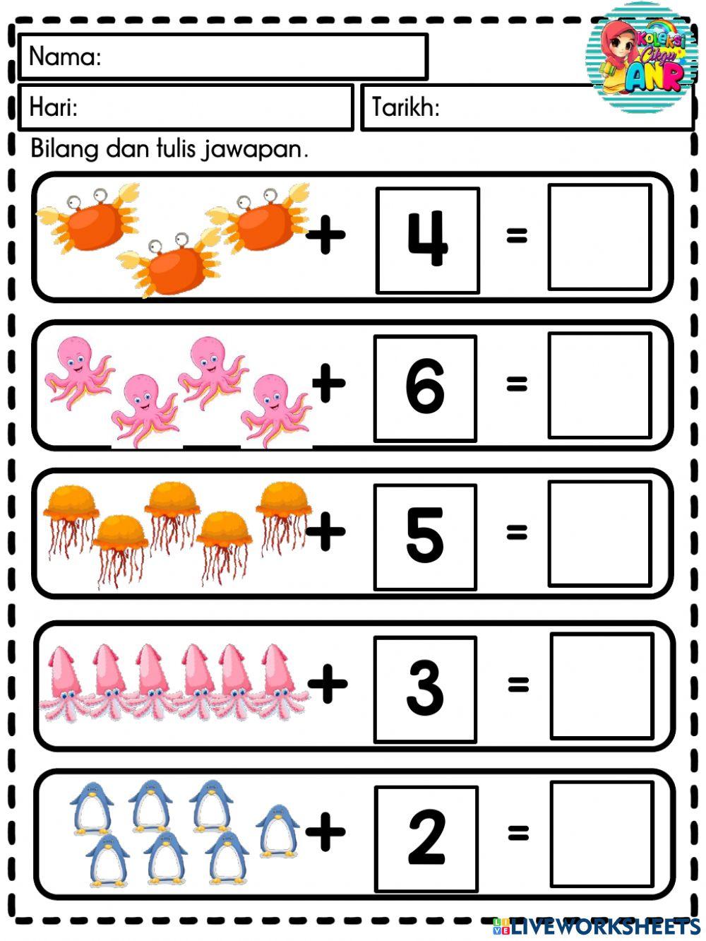 Latihan campur 1 - 10