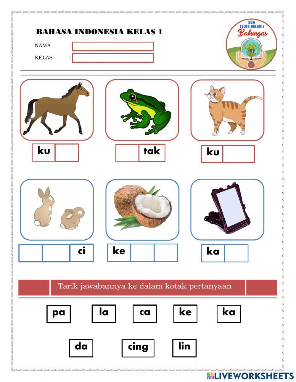 1310772 Bahasa Indonesia kelas 1 Àyu Maulina 1310772 Bahasa Indonesia kelas 1 Àyu Maulina