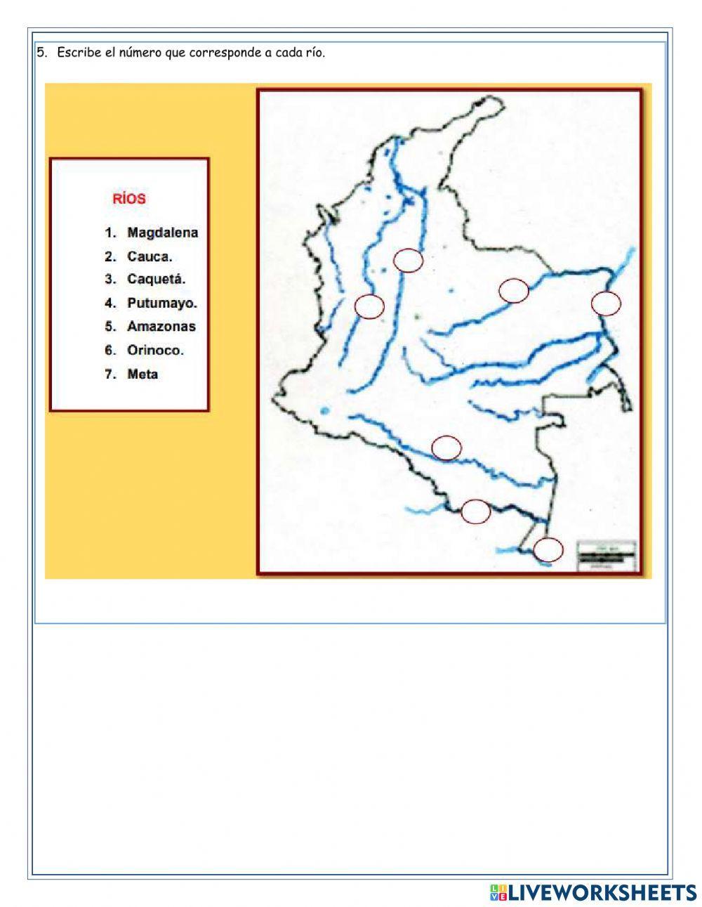 Hidrografía de Colombia