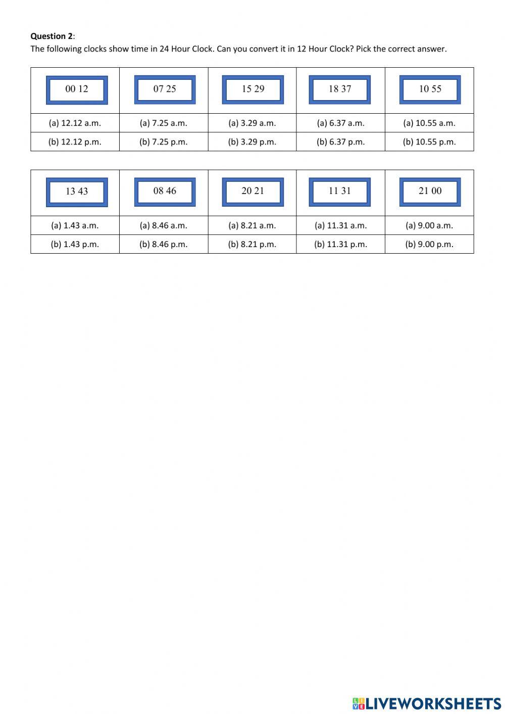 Time 24 Hour Clock 3336476 Raiza15 Live Worksheets