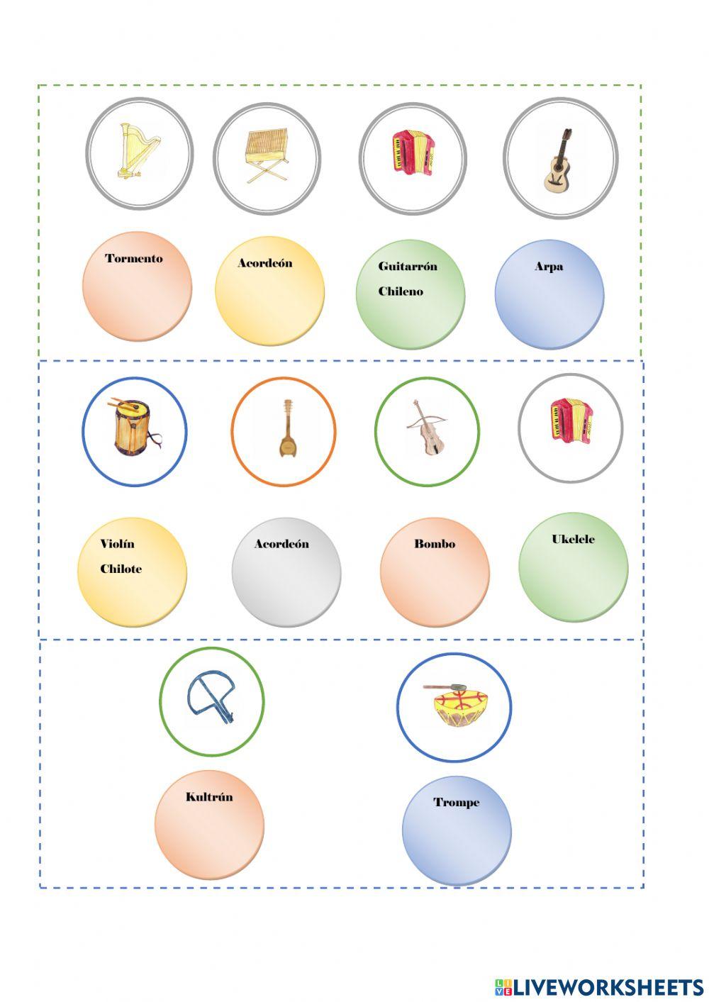 Instrumentos y músicas del folclore chileno