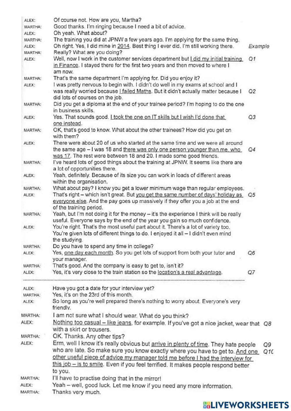 Gap fill - Cam13 t4 s1 - Alex's training