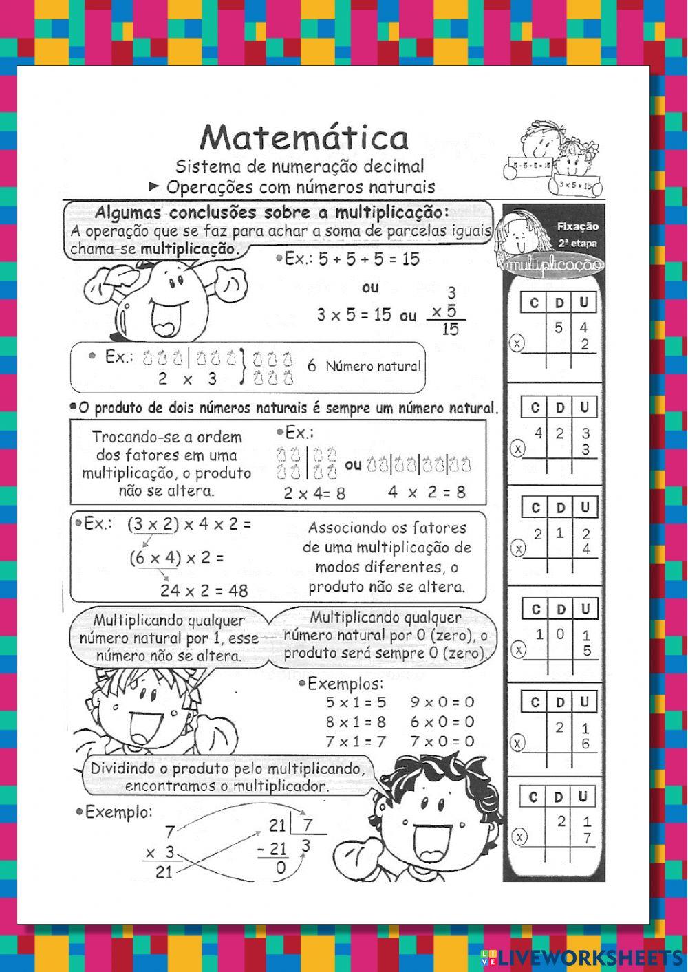 Multiplicação básica