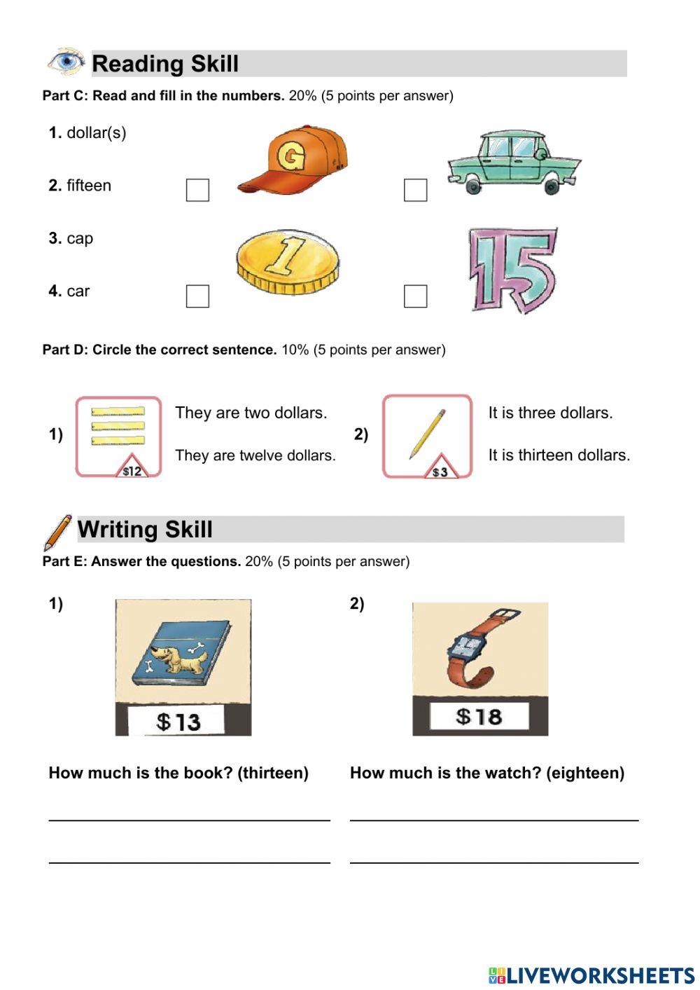 WLS 1 BK3 Lesson 2 worksheet