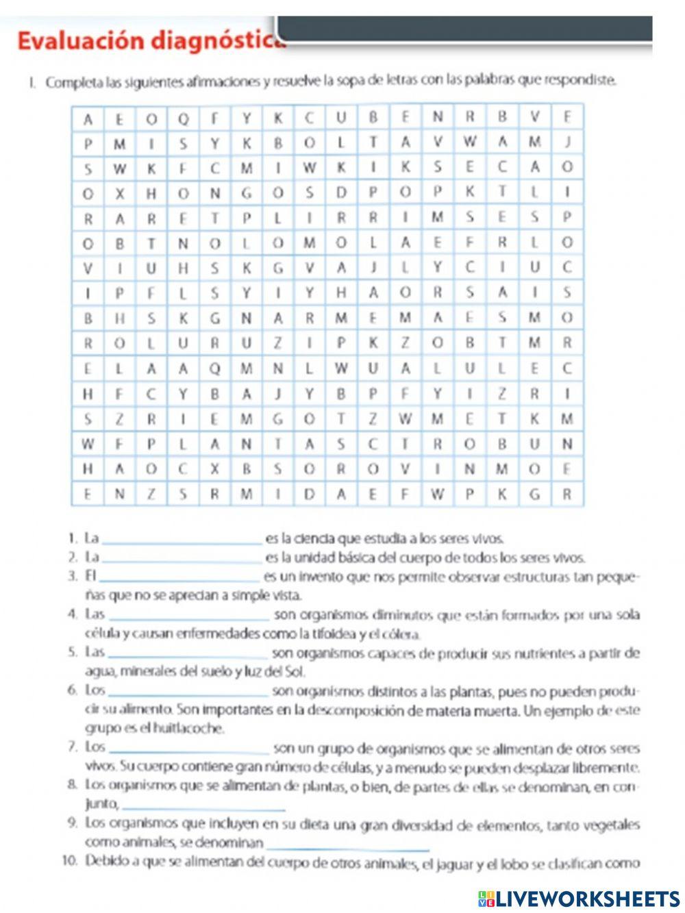 Biología diagnóstico