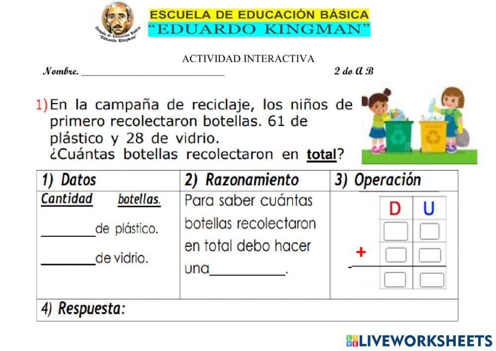Actividad de Matemáticas
