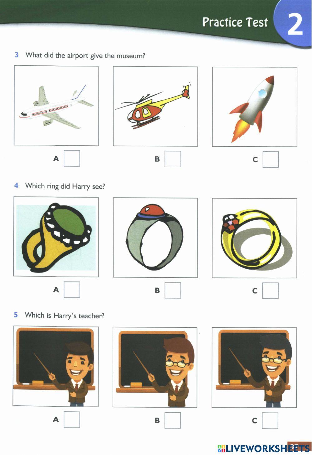 Flyers Listening Test 2