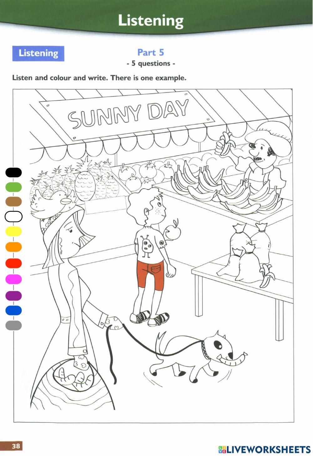 Flyers Listening Test 2