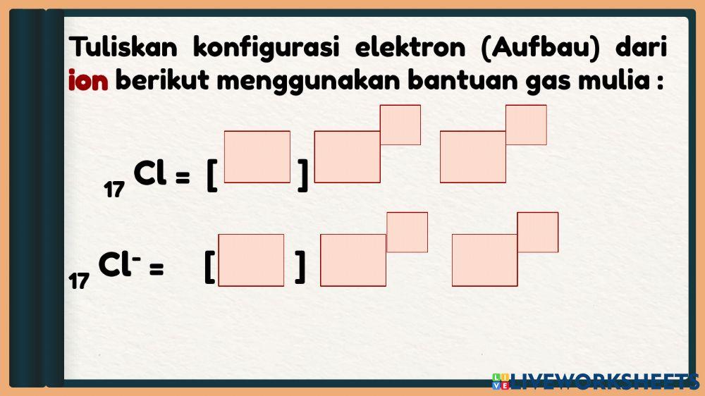 Konfigurasi Elektron