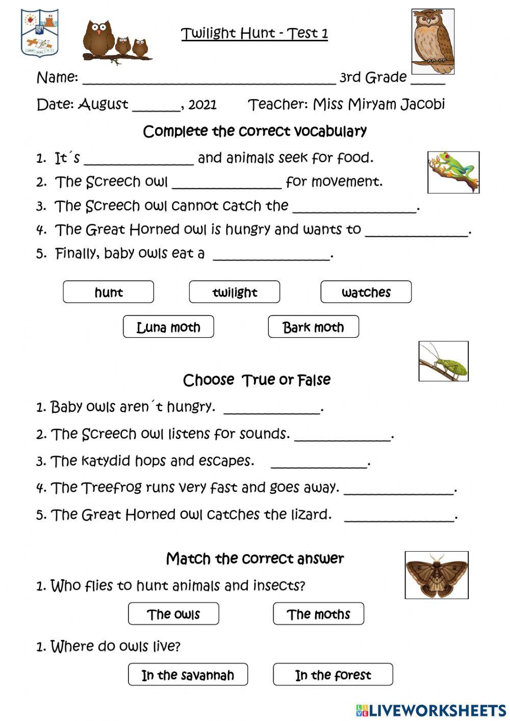 Twilight Hunt - Test 1