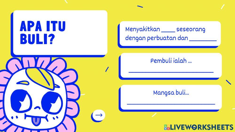 Jangan Buli! Elak Buli!