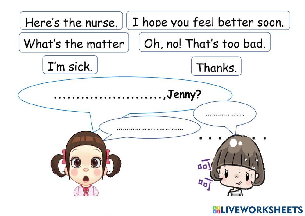 What's the matter, Jenny?