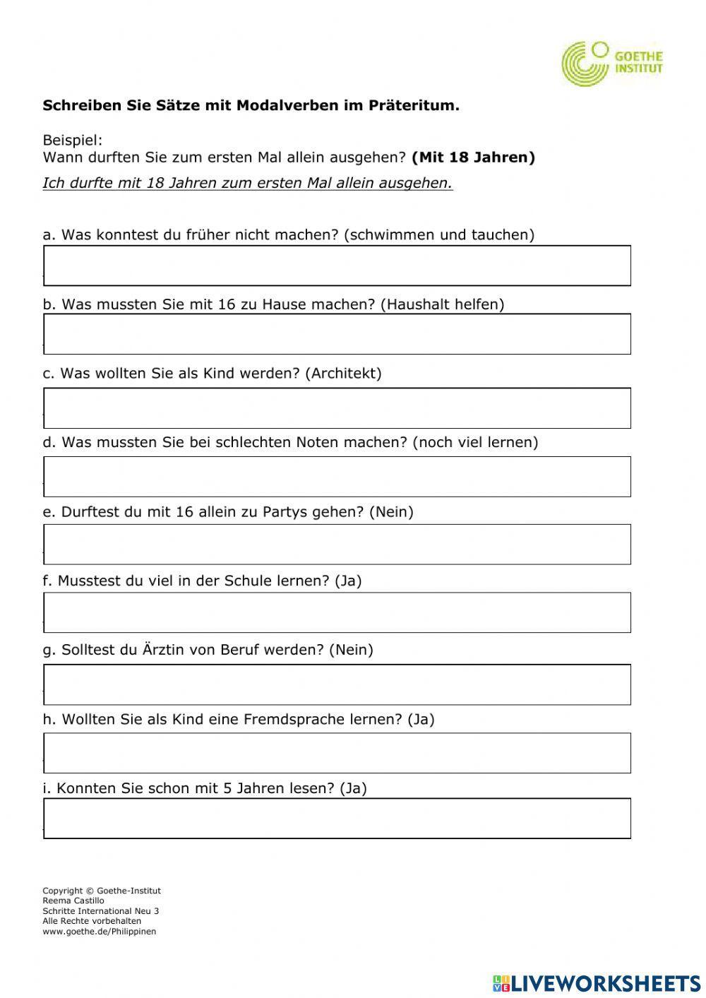 Wann durften Sie zum ersten Mal allein ausgehen?