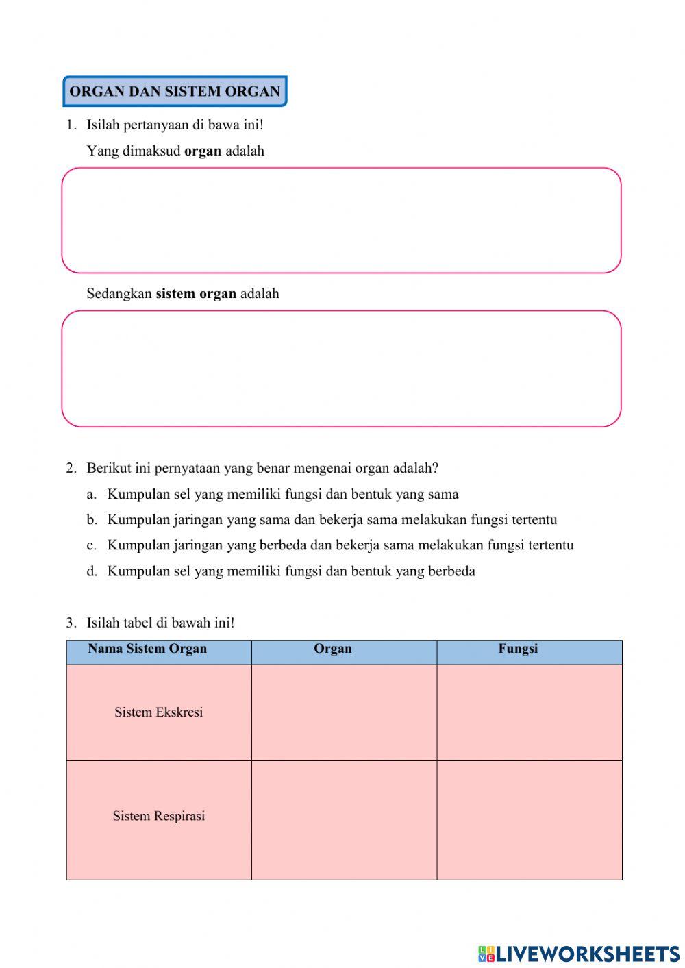 LKS 2 Jaringan Hewan