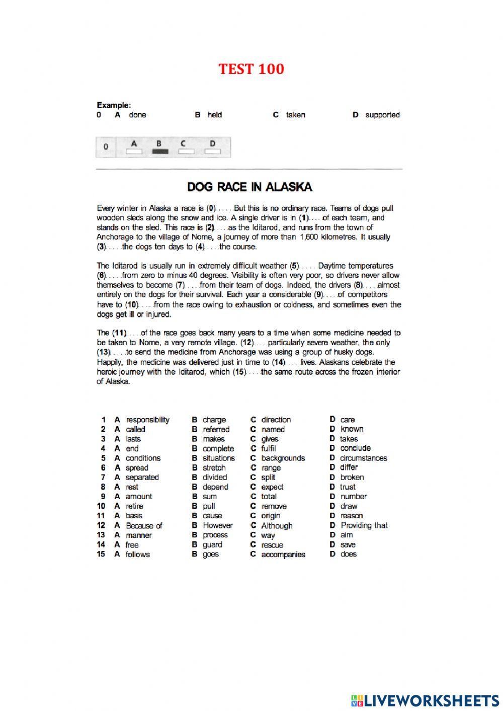 Use of English part 1 - Test 95-103