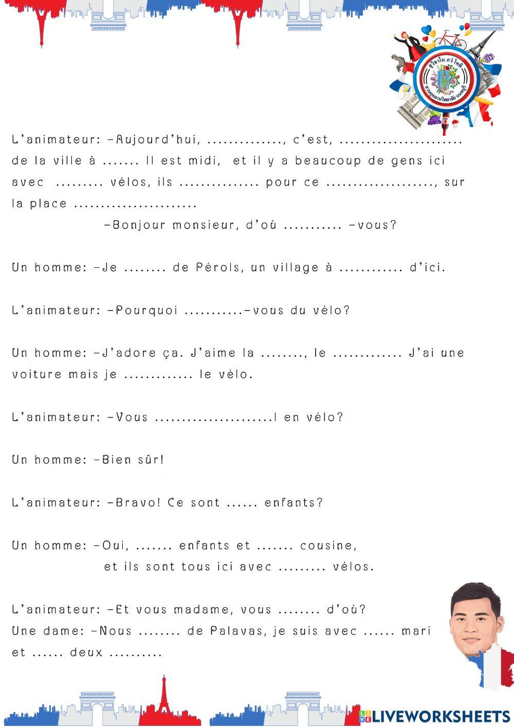 สนทนาภาษาฝรั่งเศส๐๑๑