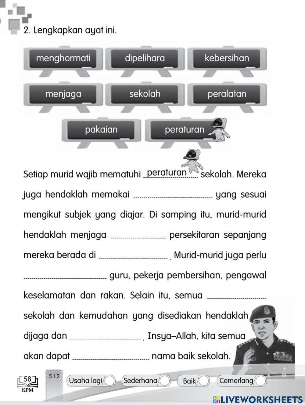 Adab semasa di sekolah