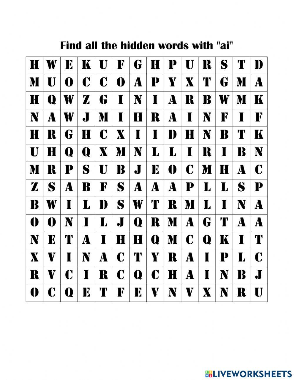 finding-words-with-ai-worksheet-live-worksheets