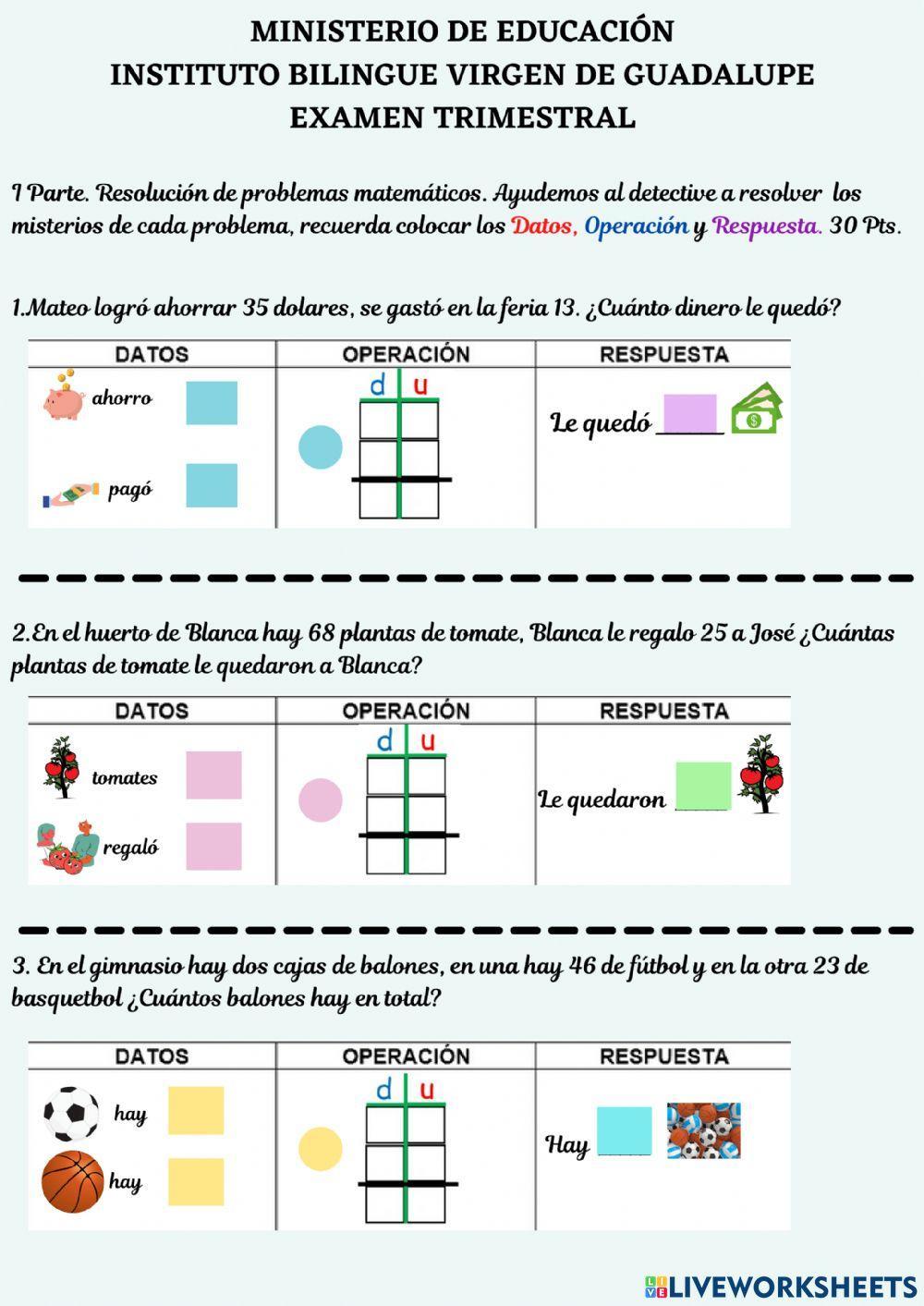 Resolución de problemas matemáticos