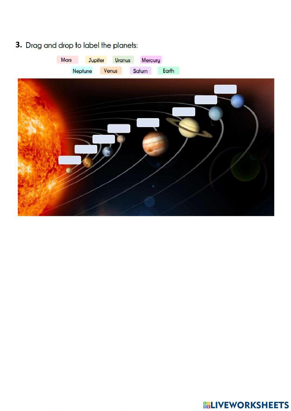 Members of the Solar System