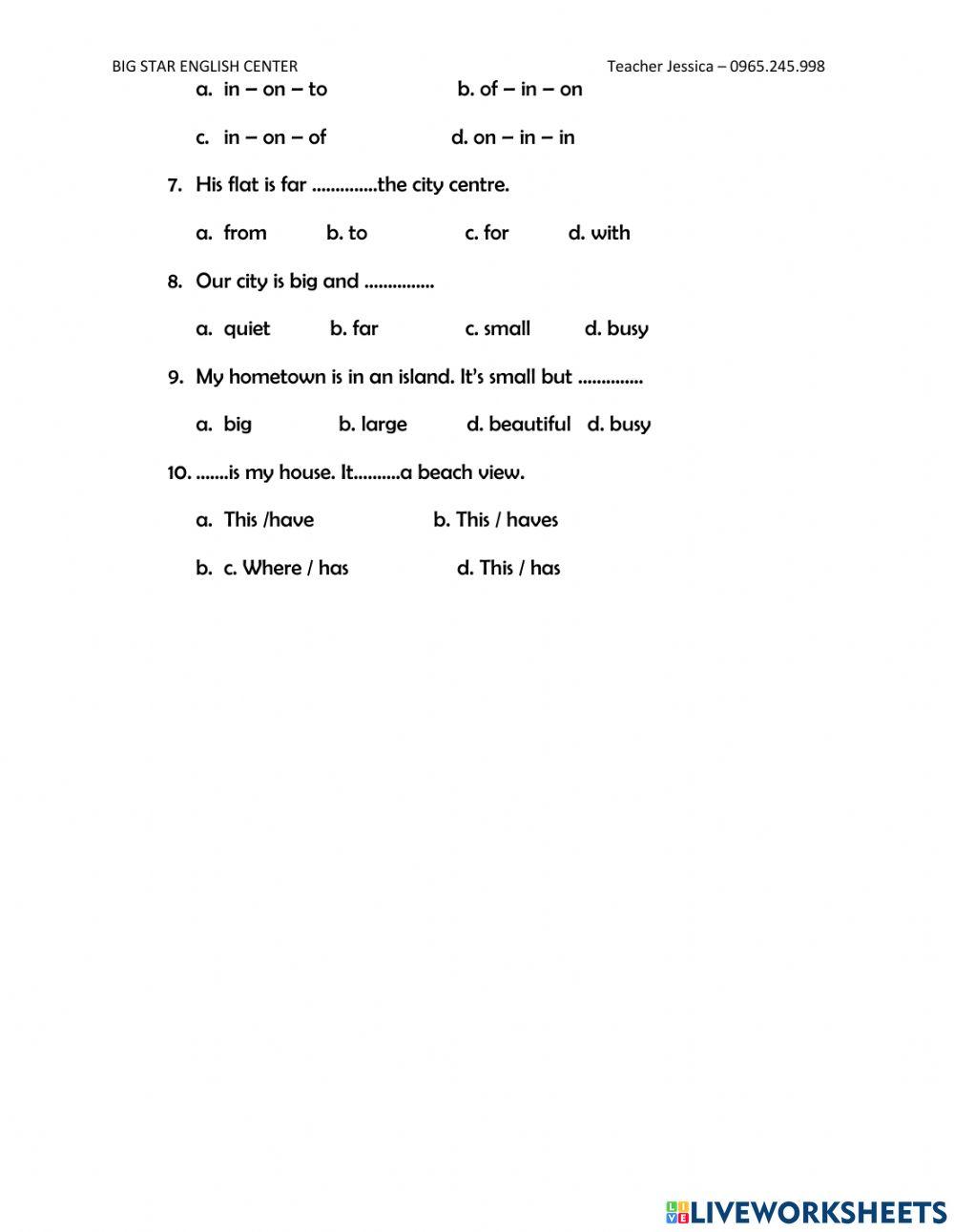 City and countryside-WS3