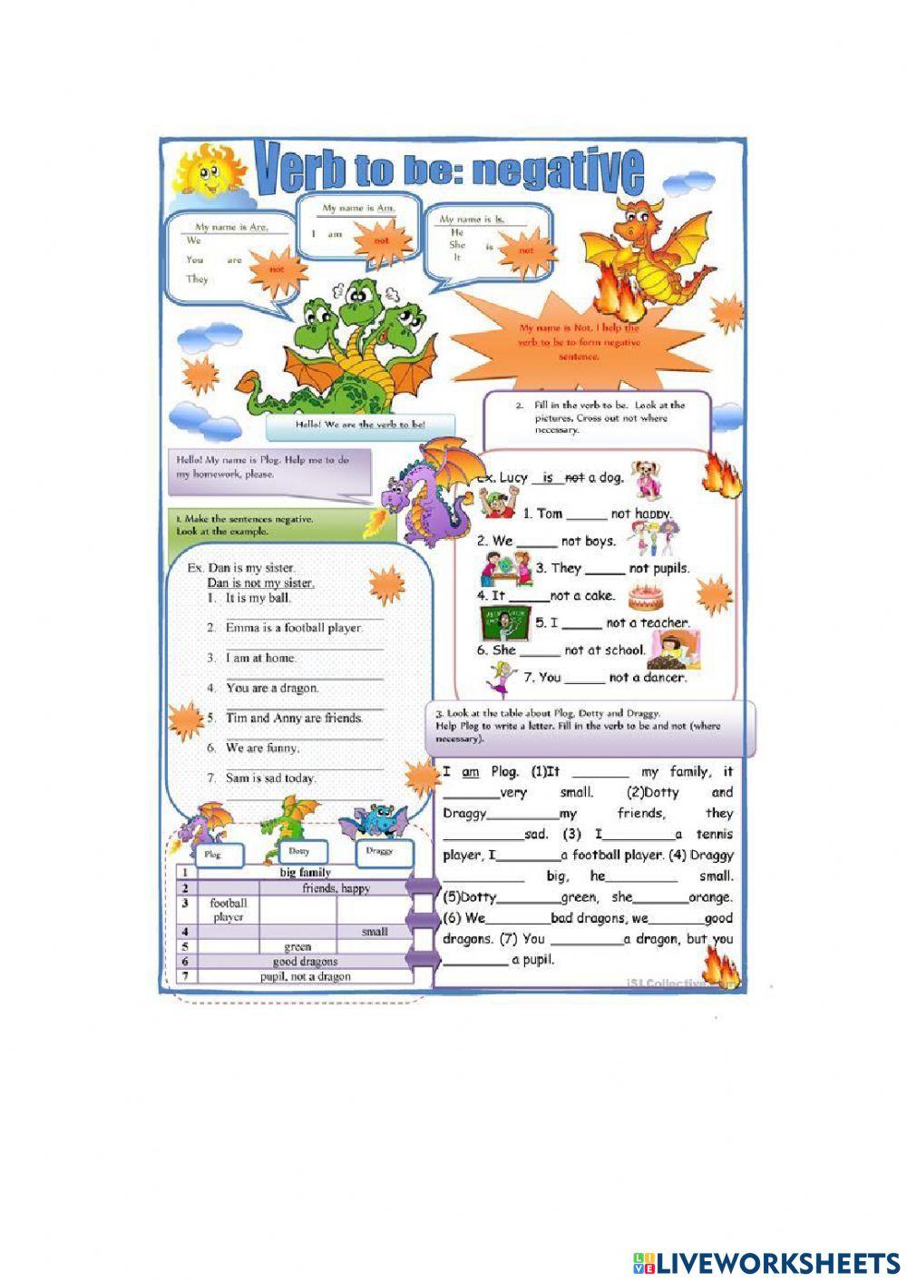 Test 1 - Verb to Be- Nationalities and Countries- Bolívar Family