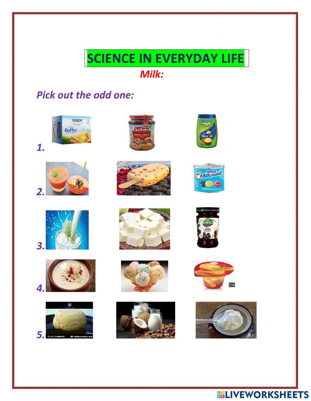 Science in everyday life