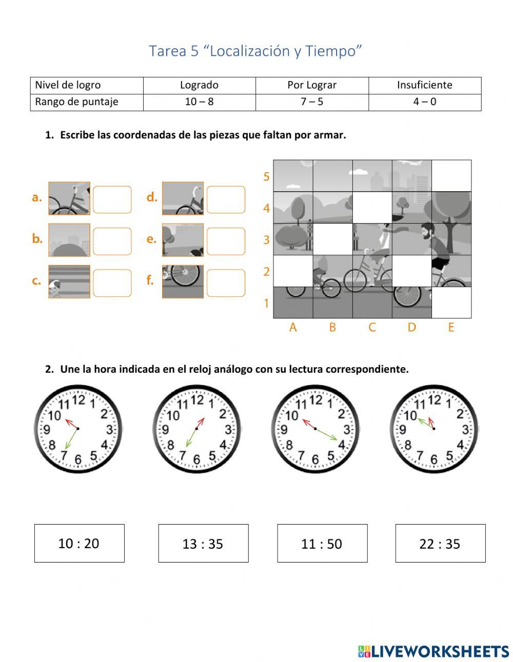 Localización y Tiempo