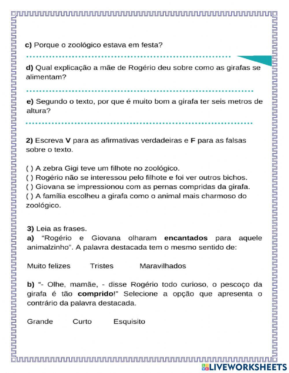 Interpretação de texto