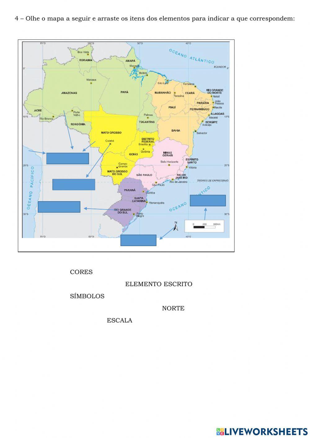 Avaliação de geografia
