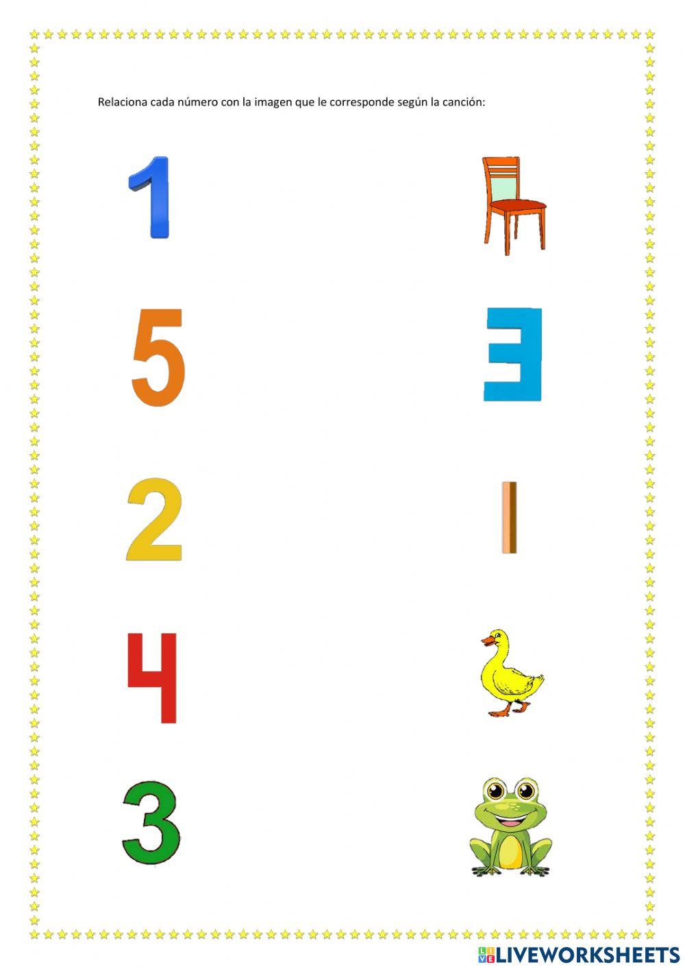 Canción: Los números