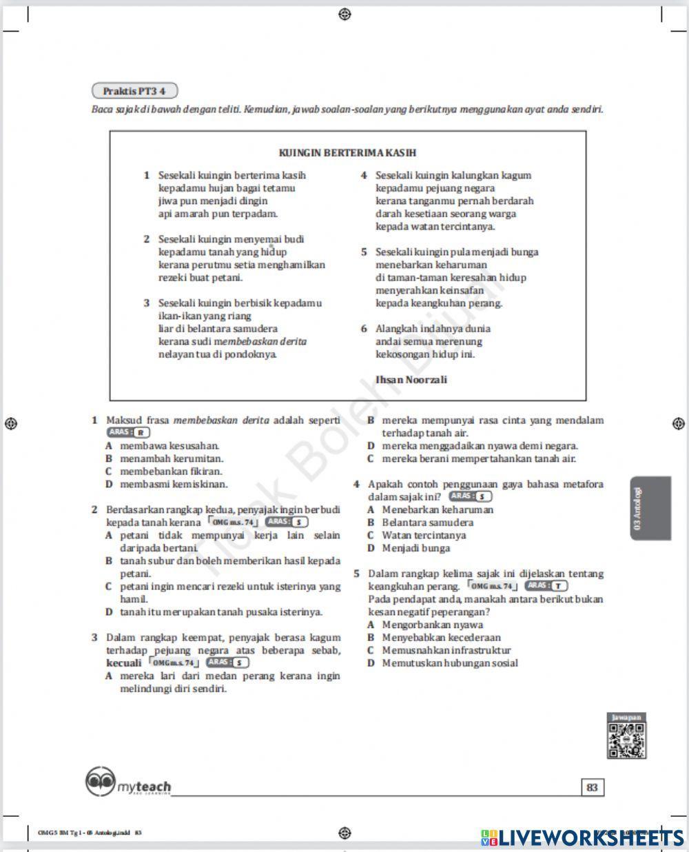 Kuingin berterima kasih