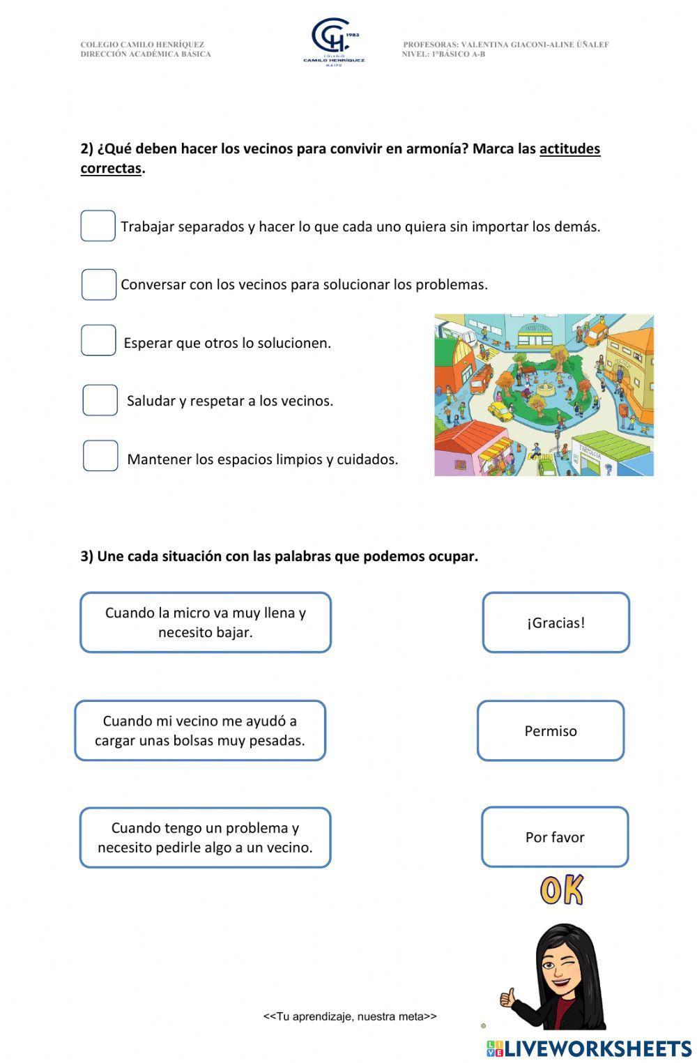 Normas en mi comunidad