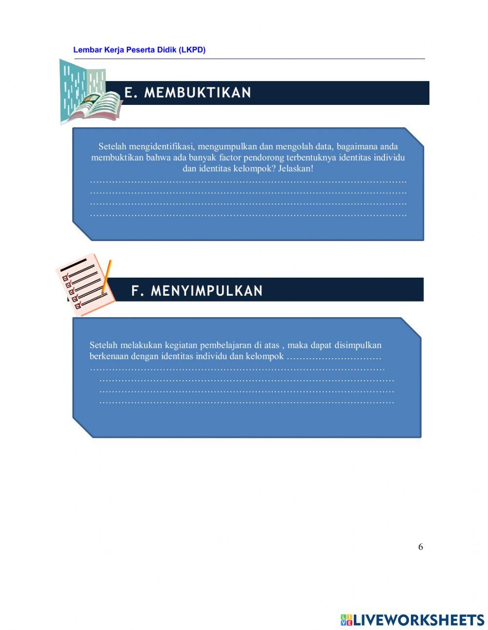LKPD Identitas Individu dan Kelompok