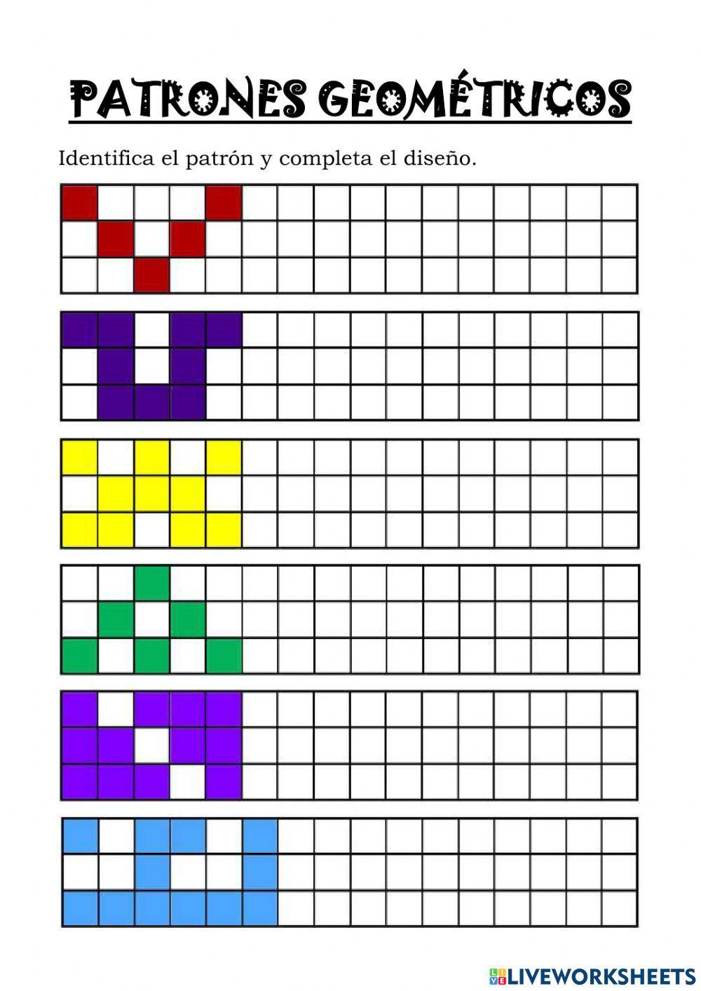 Patrones geométricos