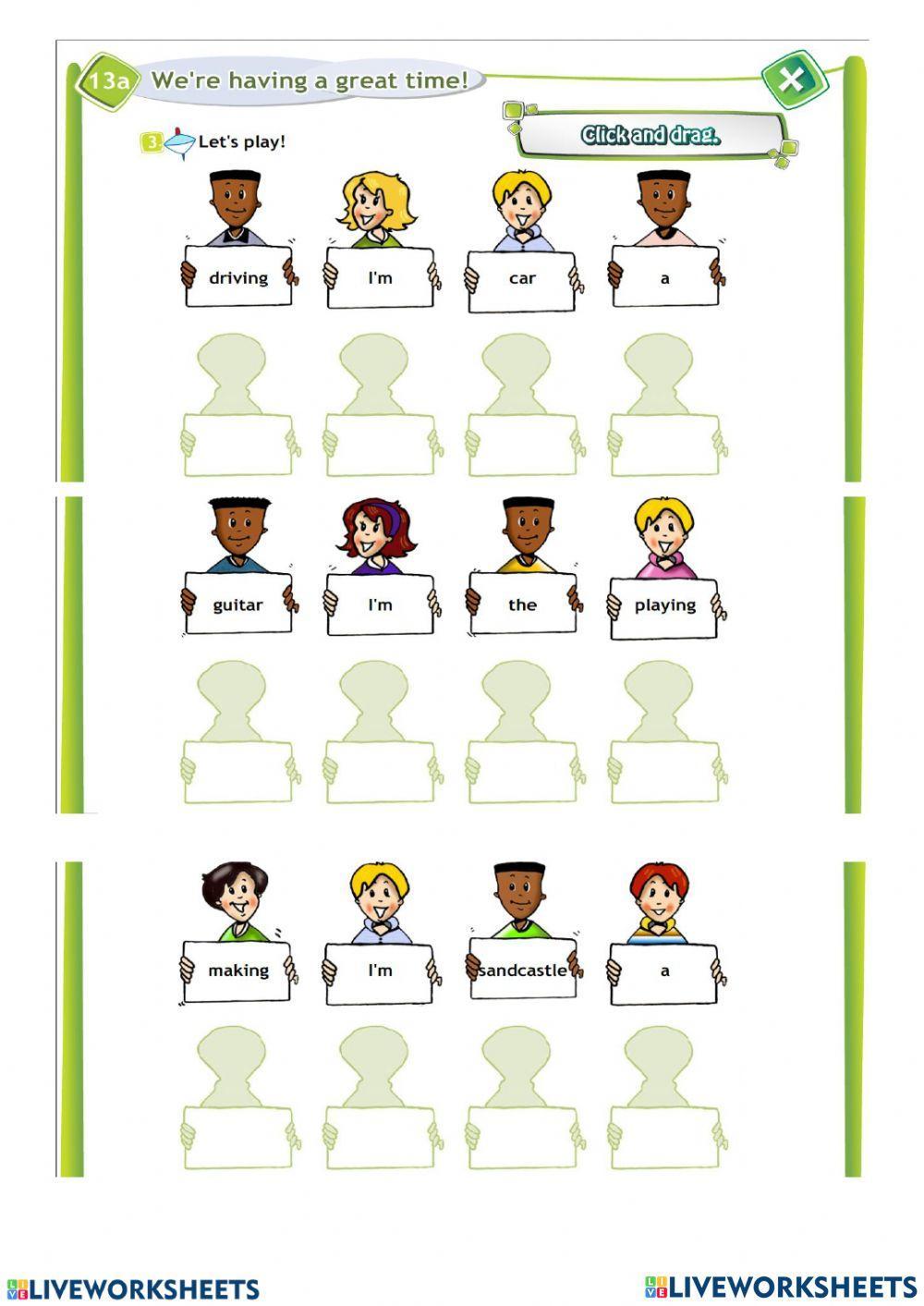 Exercise 2 Present Progressive