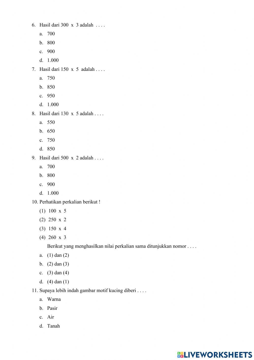 Perkembangan dan pertumbuhan mahluk hidup