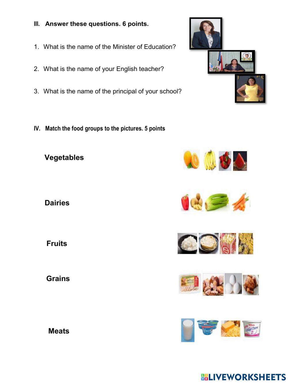Final exam-jfk middle school