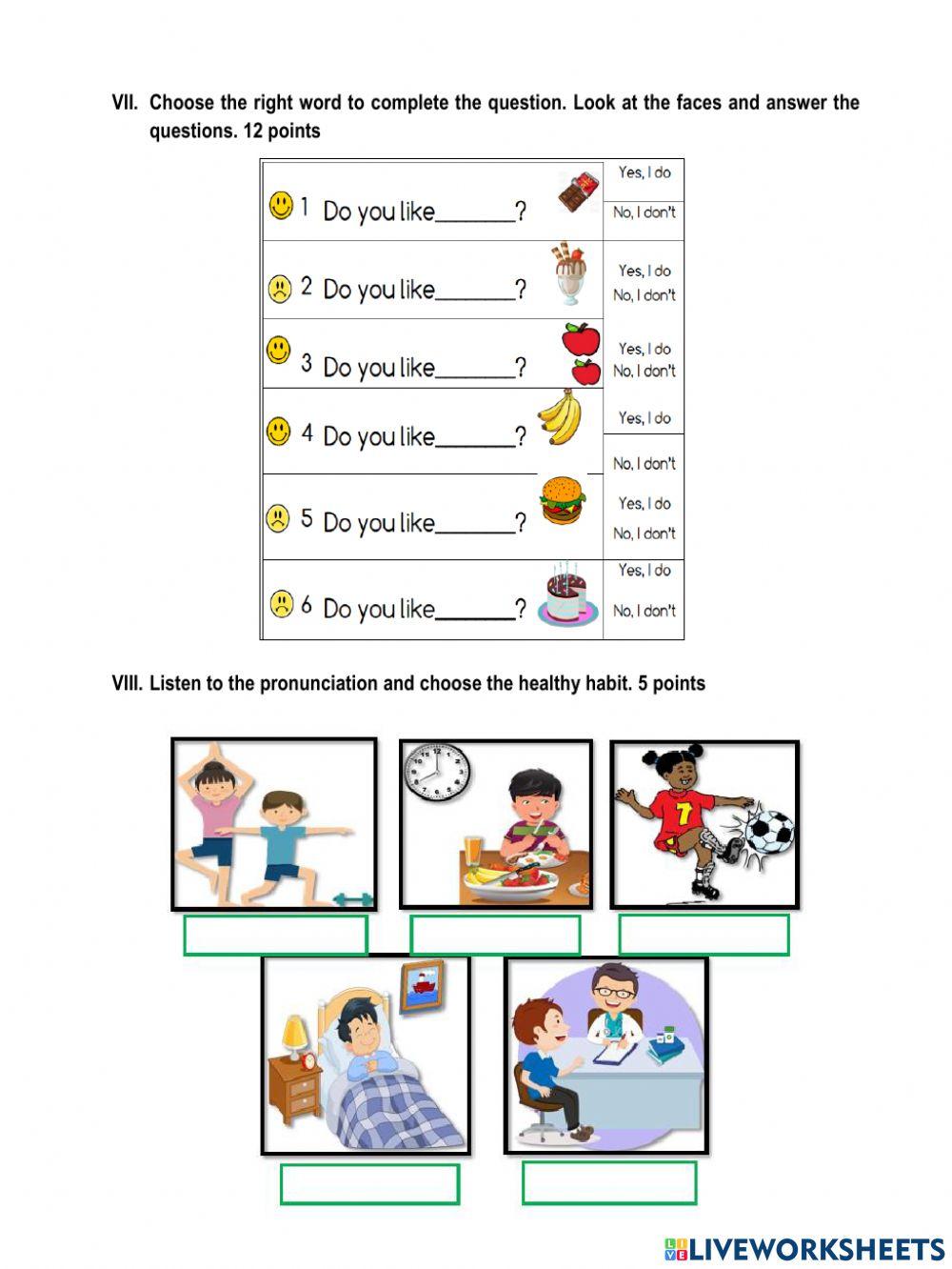 Final exam-jfk middle school