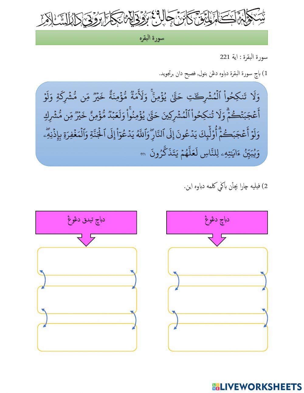 Surah Al-Baqarah Ayat 221