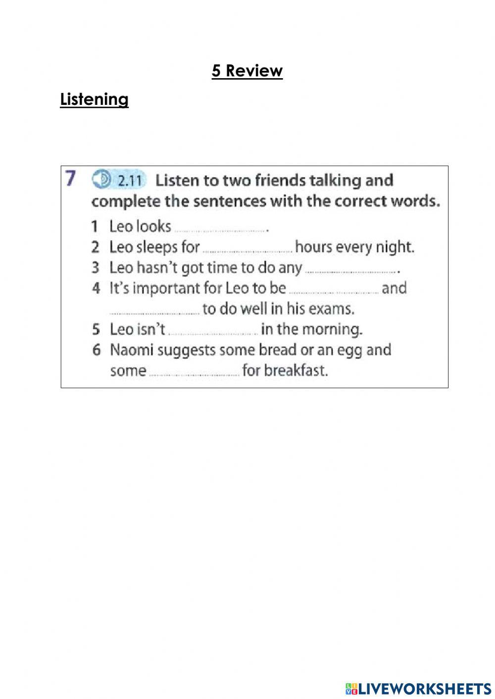 Food and Health (Review)