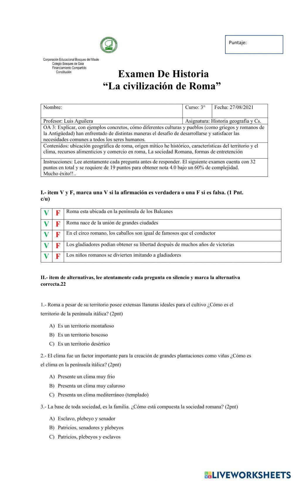 Civilización romana