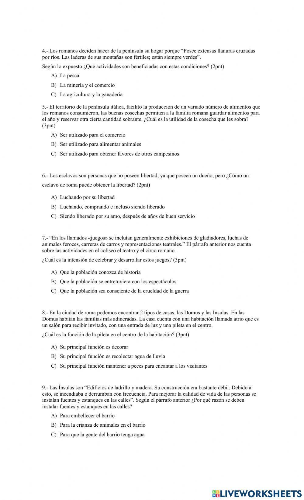 Civilización romana