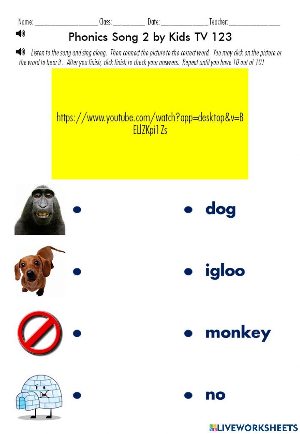 Meet the Letter D! Phonics Song by Kids TV 1 2 3