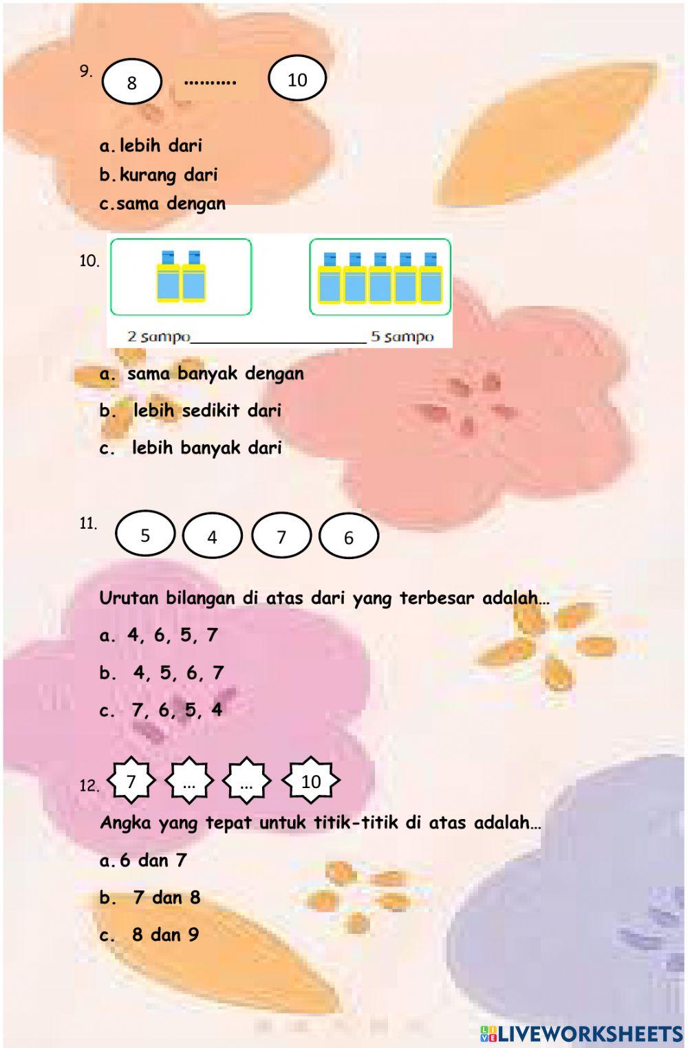 Penilaian Harian Tema 1 ST 3