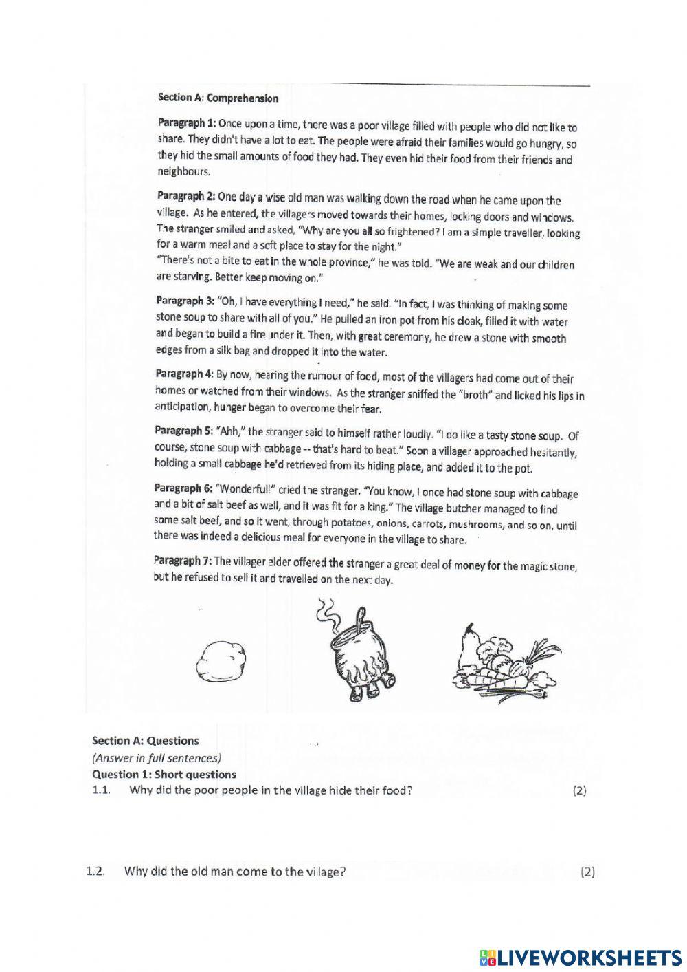 English paper 2 tenses