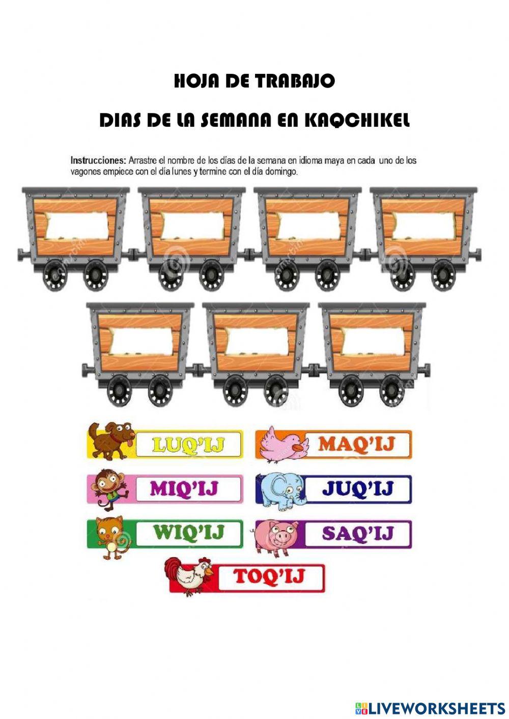 Dias de la semana en kaqchikel