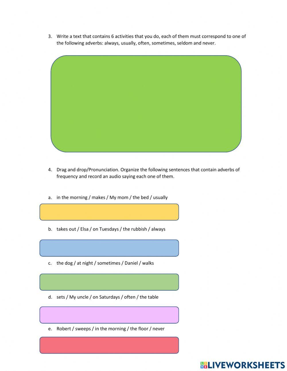 Adverbs of Frequency
