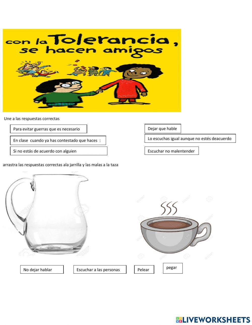 Tolerancia para niños